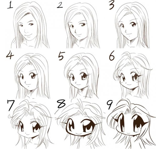 People Kissing Drawing. How To Draw A Cute Anime